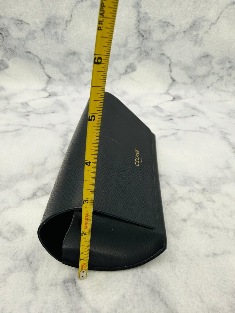 CELINE Sunglasses Case,White Box,Black Wide Case,Drawstring Bag,Boxed,Cloth,Card - Picture 8 of 12